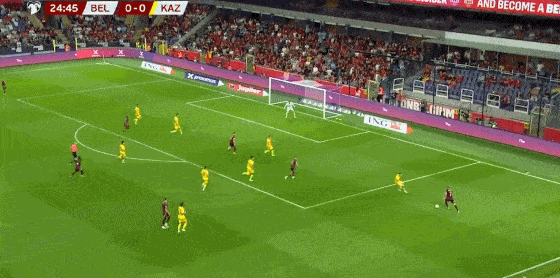 比利时大胜西班牙，力保欧洲预选赛前进之路