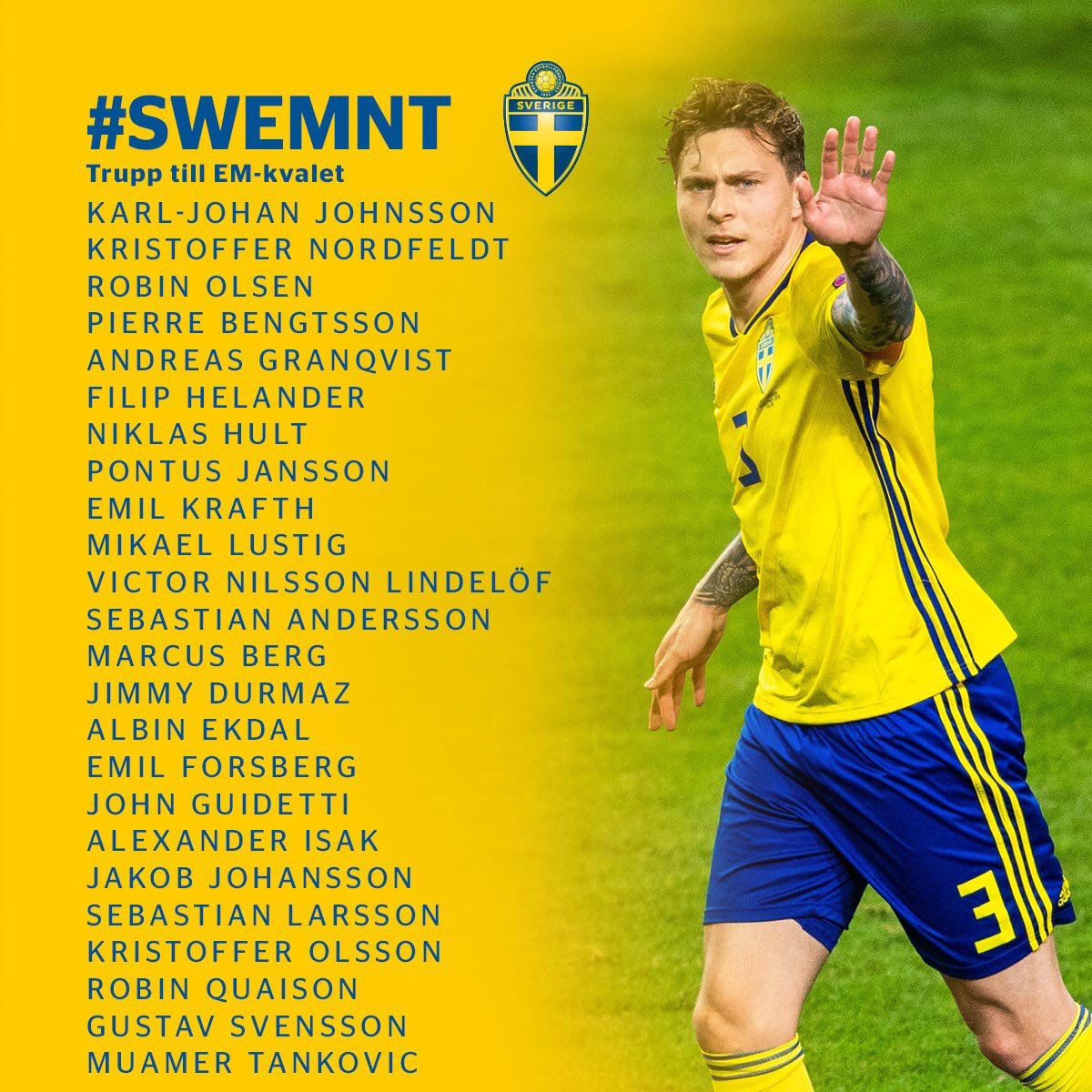 瑞典迈出关键一步晋级欧预赛 瑞典迈出关键一步晋级欧预赛