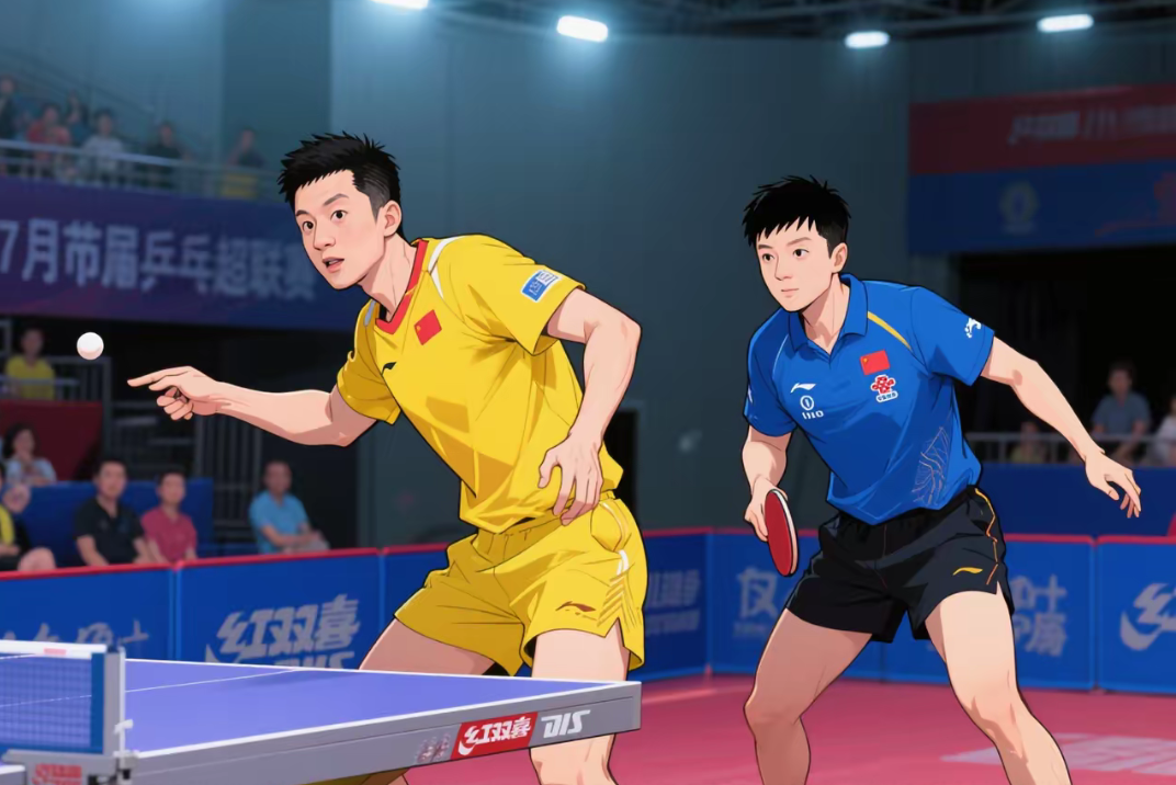 韩国乒乓球队鏖战波兰乒乓球队,许昕三分雨点燃全场 韩国乒乓球队鏖战波兰乒乓球队,许昕三分雨点燃全场